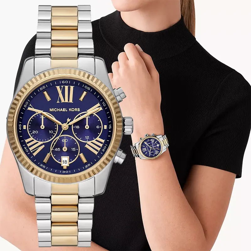 Montre Michael Kors Lexington Chronographe pour Femme - Modèle MK7218