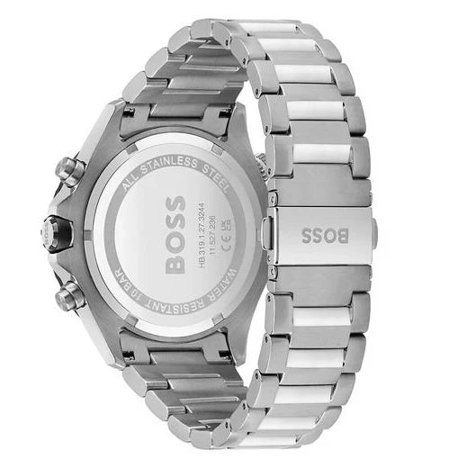 Montre Hugo Boss Globetrotter pour Homme avec Cadran Vert et Bracelet en Acier Inoxydable - Référence 1513930