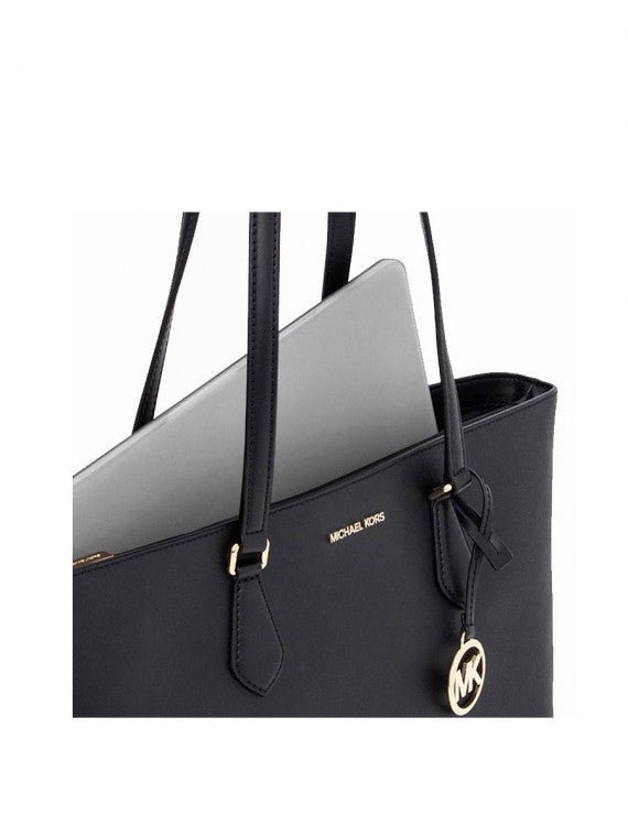 Sac Cabas MICHAEL Michael Kors Sheila Large en Noir - Élégance et Style Intemporel